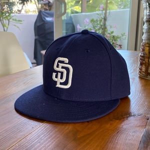 San Diego Padres New Era 59Fifty Hat, size 7 5/8